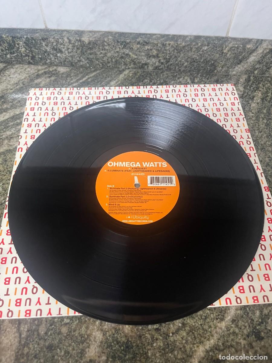 Discos de vinilo: Ohmega Watts A Request / Illuminate - Foto 2