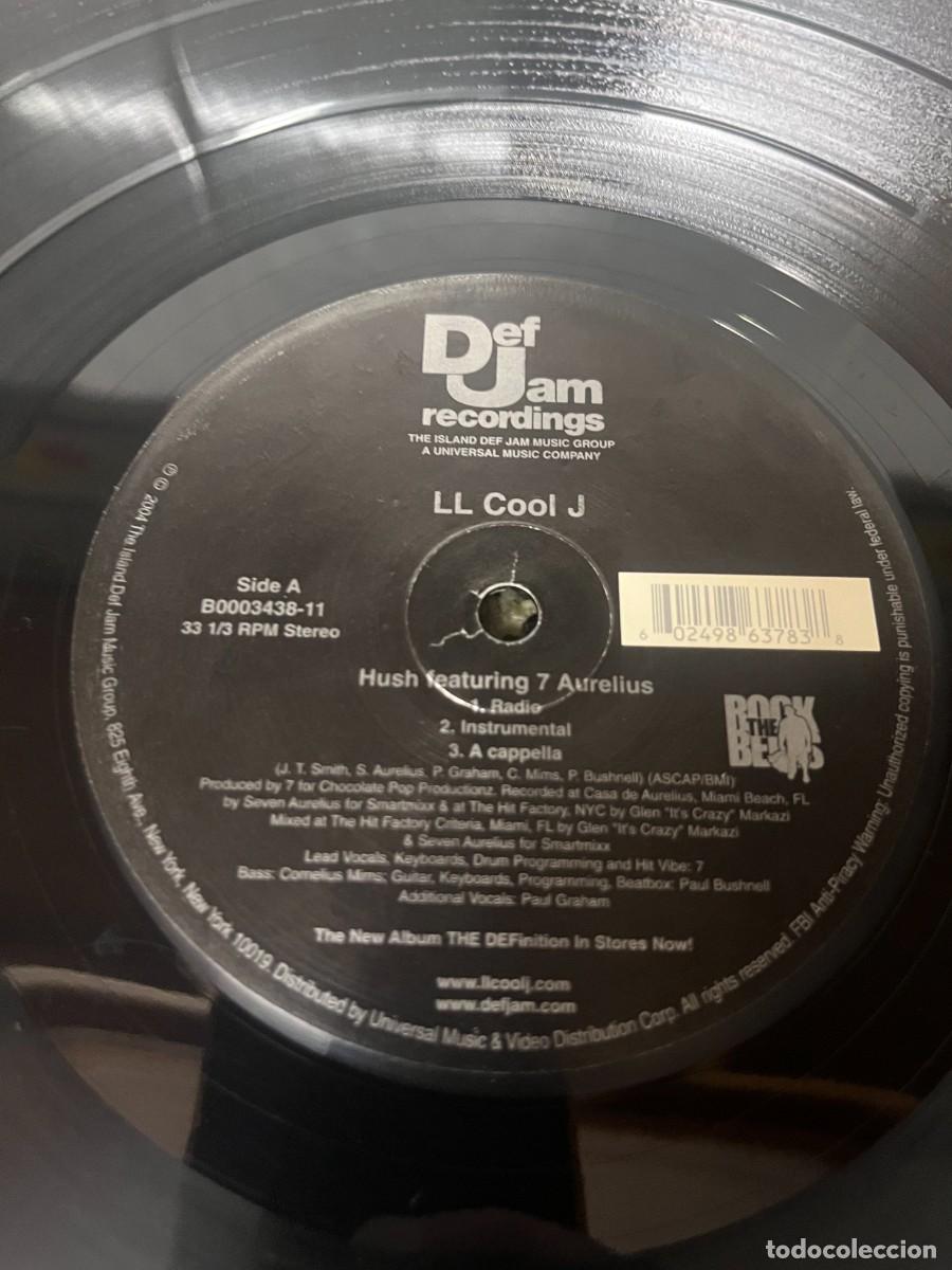 Discos de vinilo: LL Cool J &lrm;&ndash; Hush maxi - Foto 3