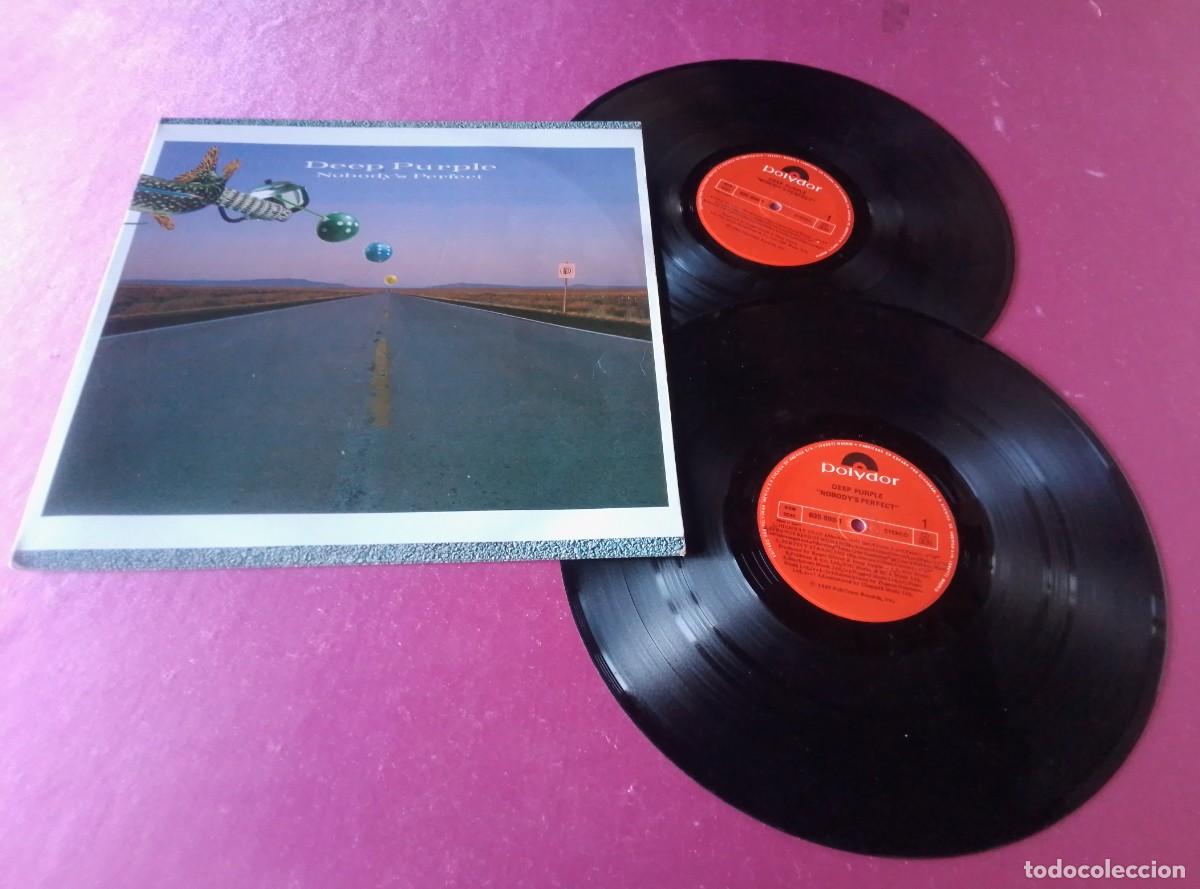 Discos de vinilo: DEEP PURPLE NOBODY PERFECT DOBLE 1988 LP L32 21