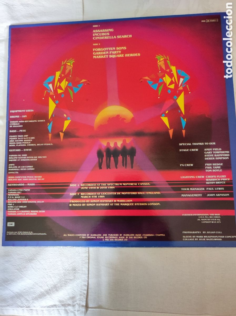 Discos de vinilo: MARILLION - REAL TO REEL - Foto 2