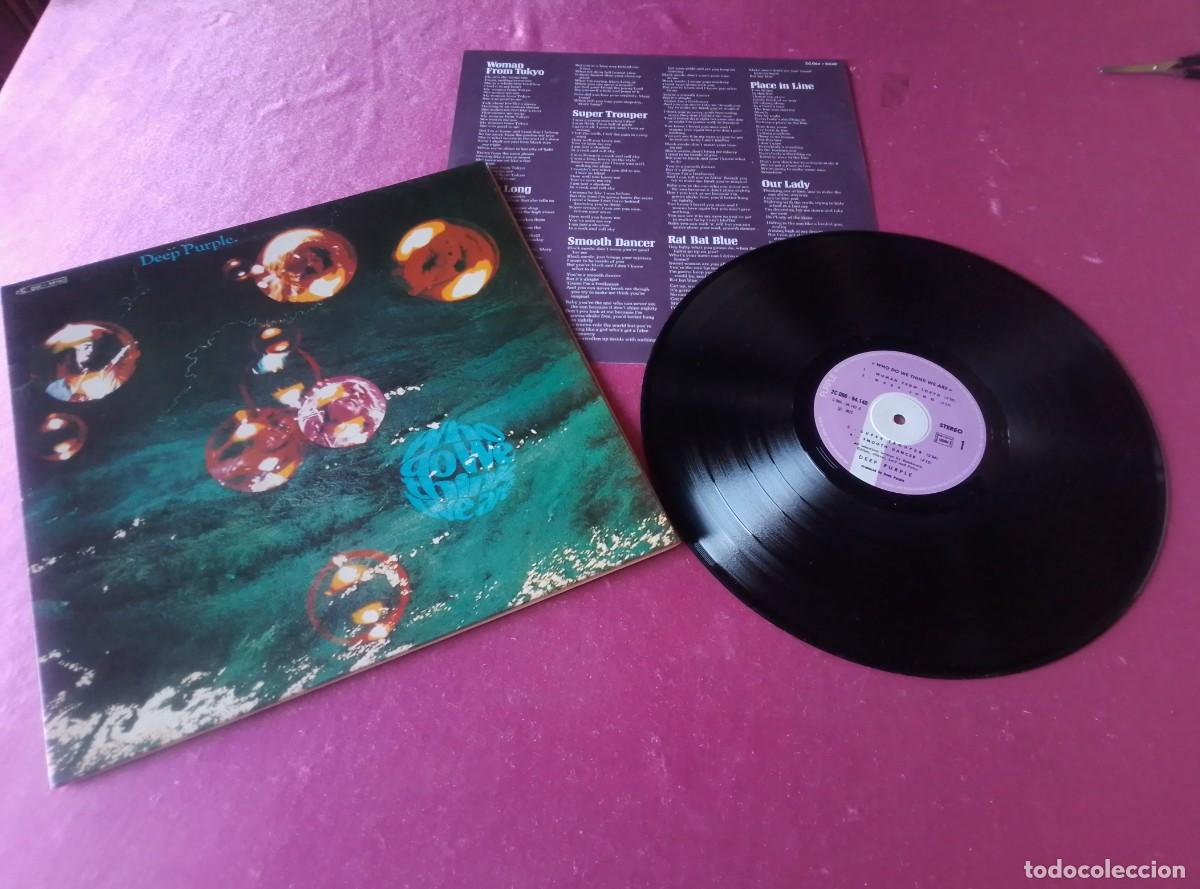 Discos de vinilo: WHO DO WE THINK WE ARE 1973 LP L32 21
