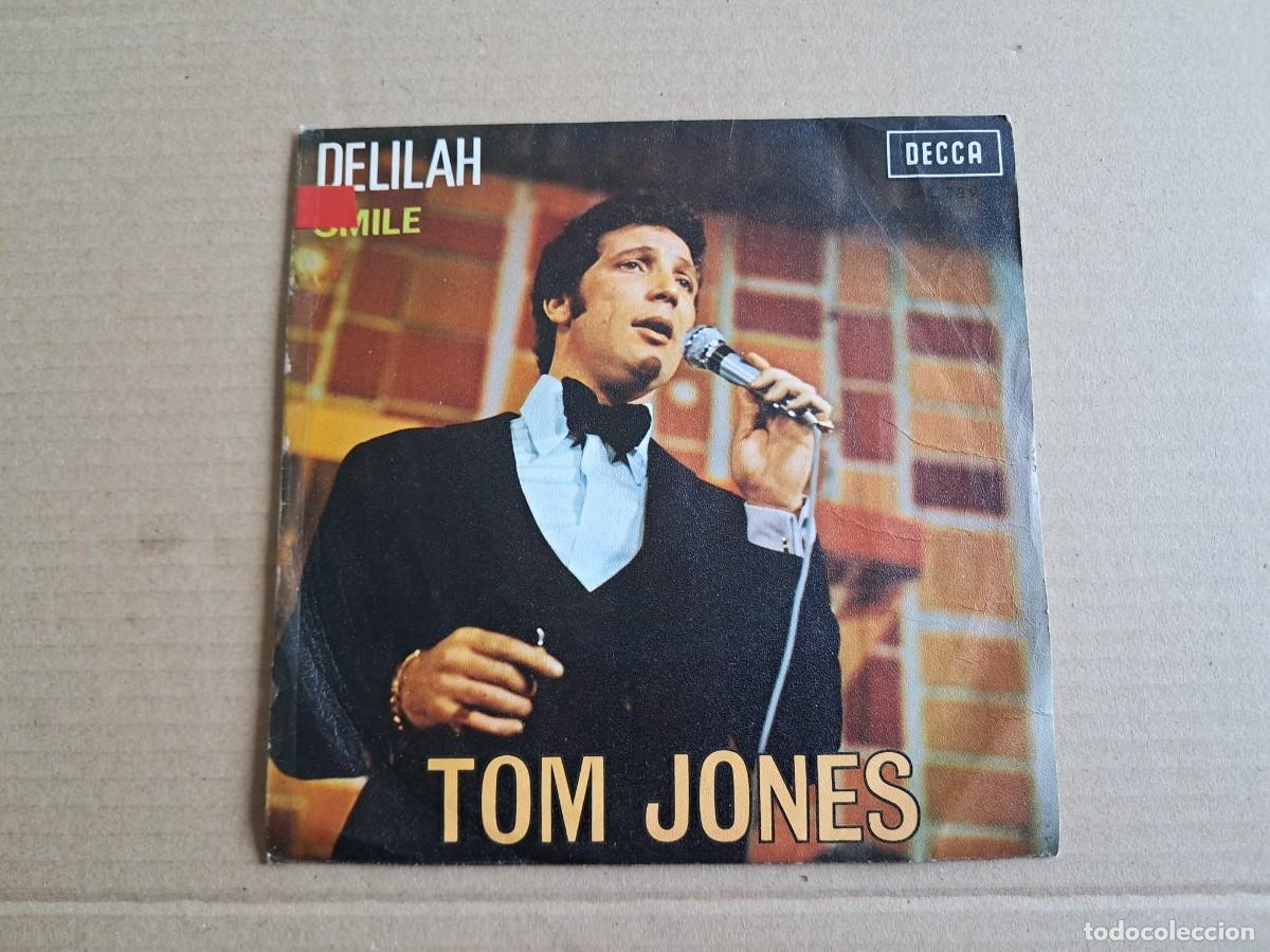 Discos de vinilo: TOM JONES - DELILAH SINGLE 1967 EDICION ESPA&Ntilde;OLA