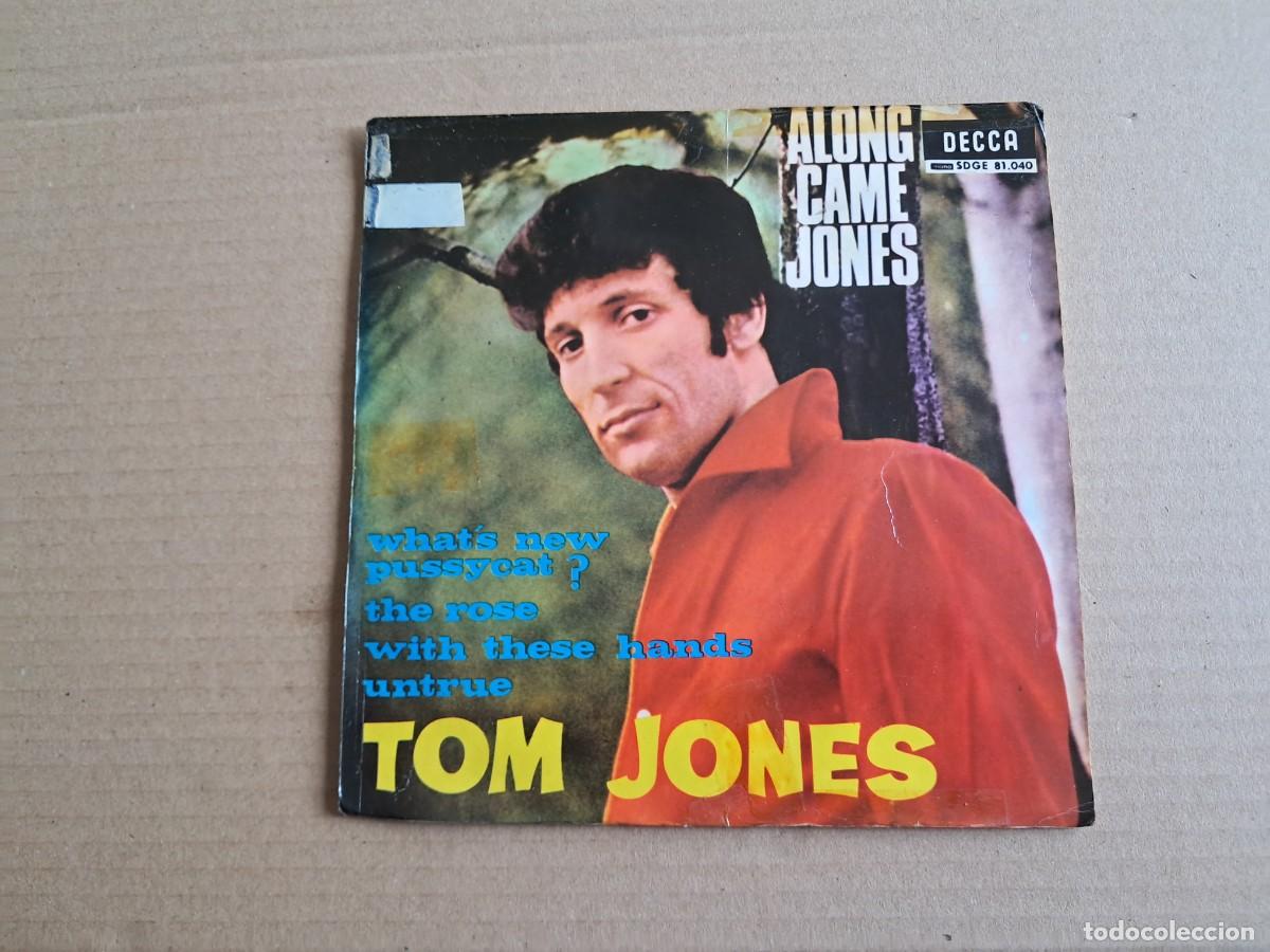 Discos de vinilo: TOM JONES - WHAT&acute;S NEW PUSSICAT ? EP 4 TEMAS 1965 EDICION ESPA&Ntilde;OLA