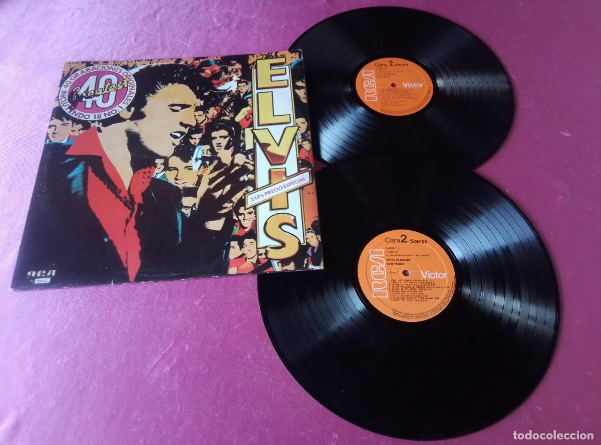 Discos de vinilo: ELVIS PRESLEY 40 GREATEST LP L32 21