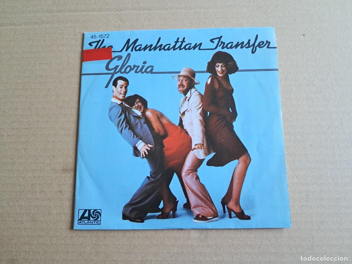 Discos de vinilo: MANHATTAN TRANSFER - GLORIA SINGLE PROMOCIONAL 1977 EDICION ESPA&Ntilde;OLA