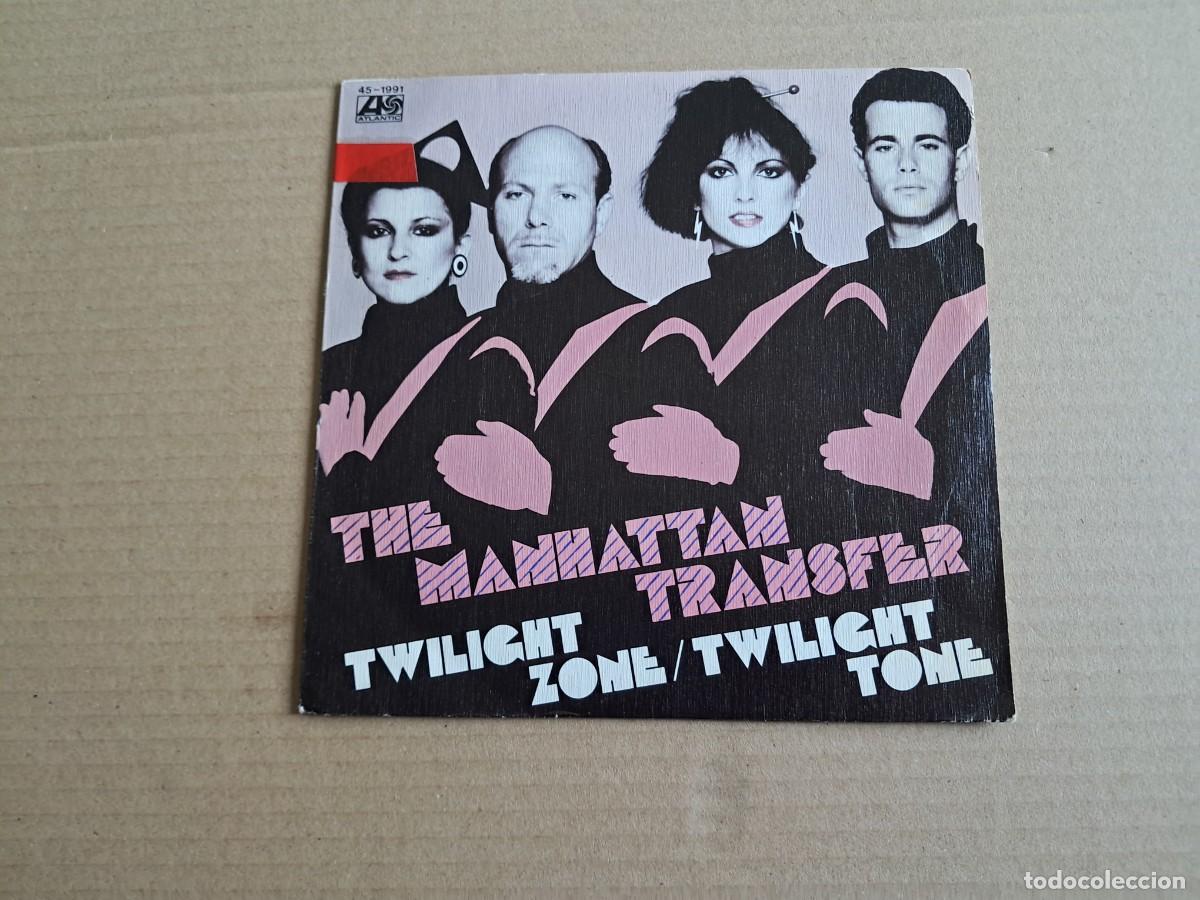 Discos de vinilo: MANHATTAN TRANSFER - TWILIGHT ZONE SINGLE PROMOCIONAL 1980 EDICION ESPA&Ntilde;OLA