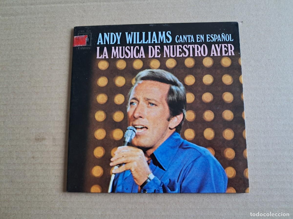 Discos de vinilo: ANDY WILLIAMS - LA MUSICA DE NUESTRO AYER EP GATEFOLD 4 TEMAS 1971 EDICION ESPA&Ntilde;OLA