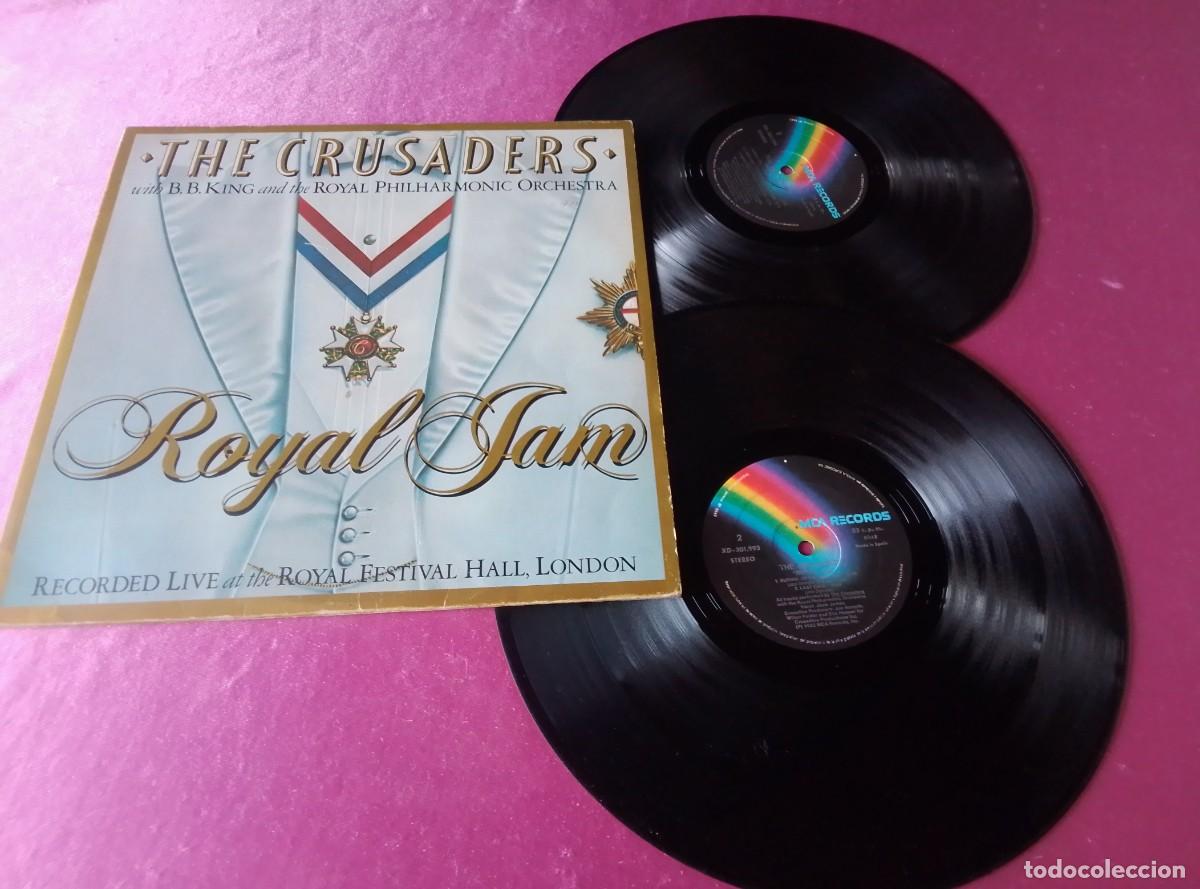 Discos de vinilo: THE CRUSADERS ROYAL BB KING 1982 LP L32 21