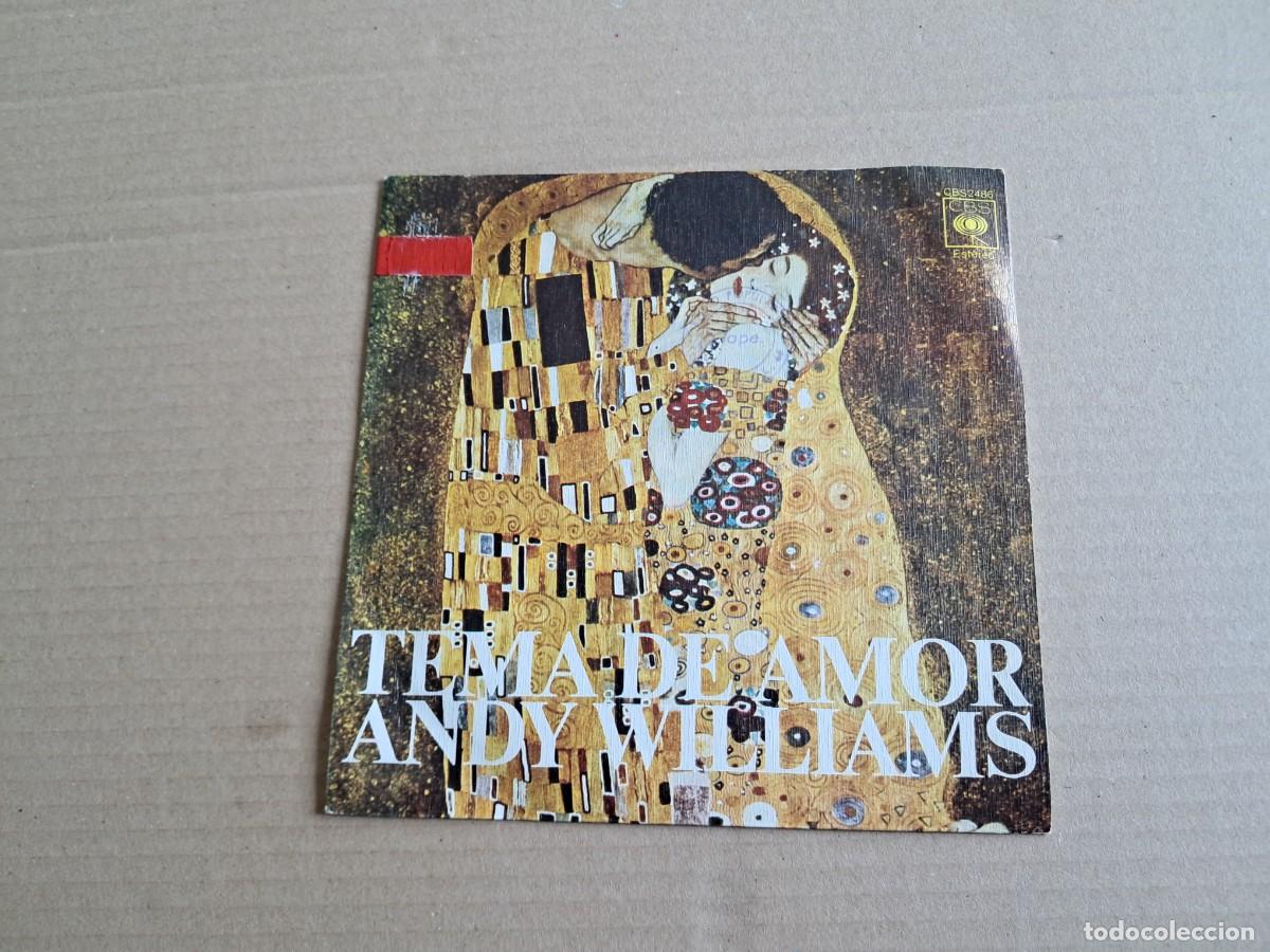 Discos de vinilo: ANDY WILLIAMS - THE WAY WE WERE SINGLE 1974 EDICION ESPA&Ntilde;OLA