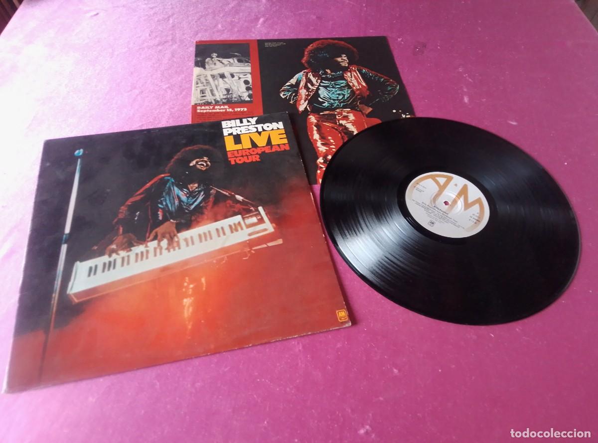 Discos de vinilo: BILLY PRESTON LIVE EUROPEAN TOUR 1974 LP L32 21