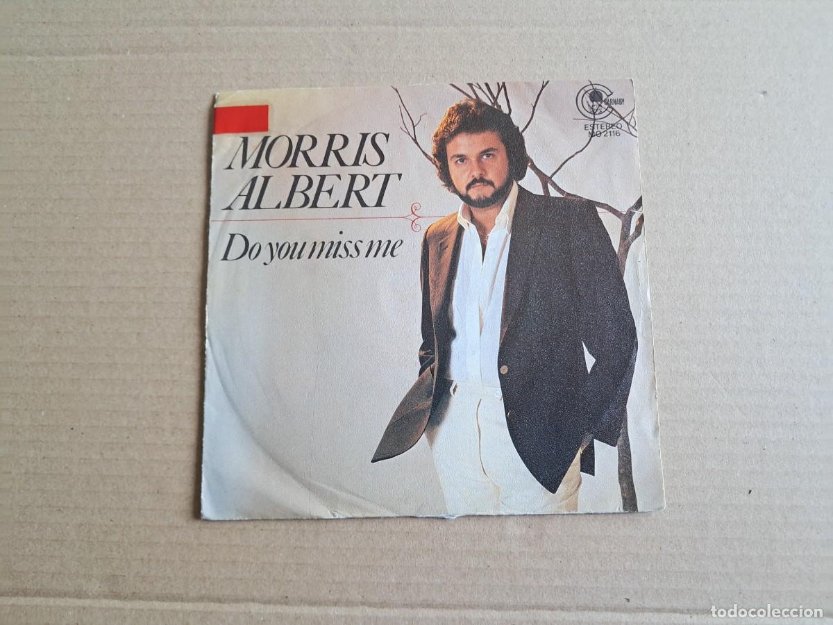 Discos de vinilo: MORRIS ALBERT - DO YOU MISS ME SINGLE PROMOCIONAL 1982 EDICION ESPA&Ntilde;OLA
