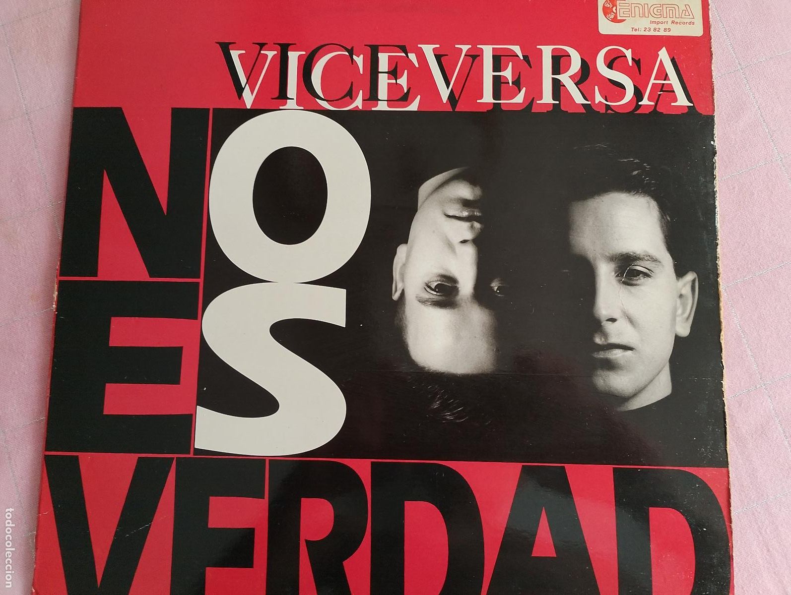 Discos de vinilo: Viceversa &ndash; No Es Verdad, 1992 Techno, Synth-pop