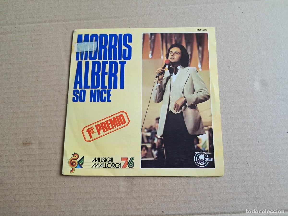 Discos de vinilo: MORRIS ALBERT - SO NICE SINGLE PROMOCIONAL 1976 EDICION ESPA&Ntilde;OLA