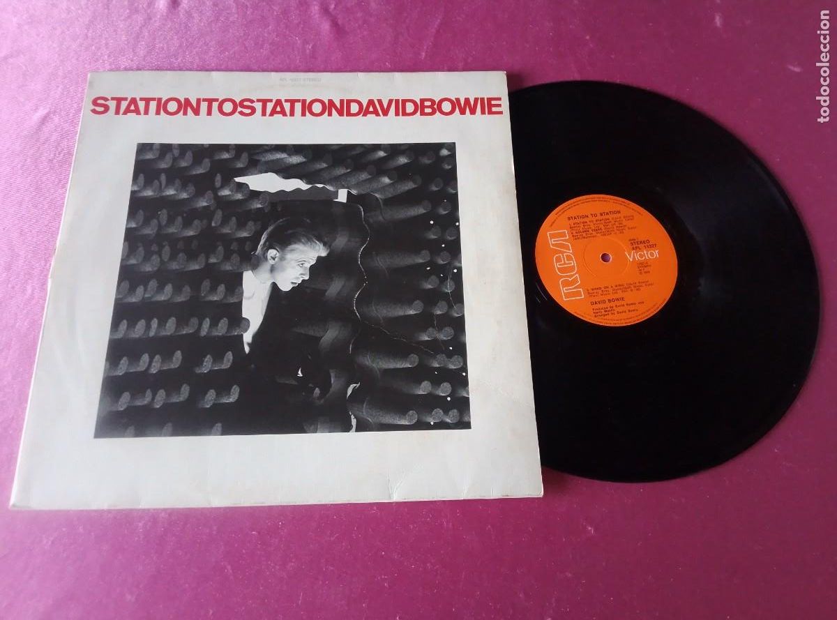 Discos de vinilo: STATION TO STATION DAVID BOWIE 1976 LP L32 21