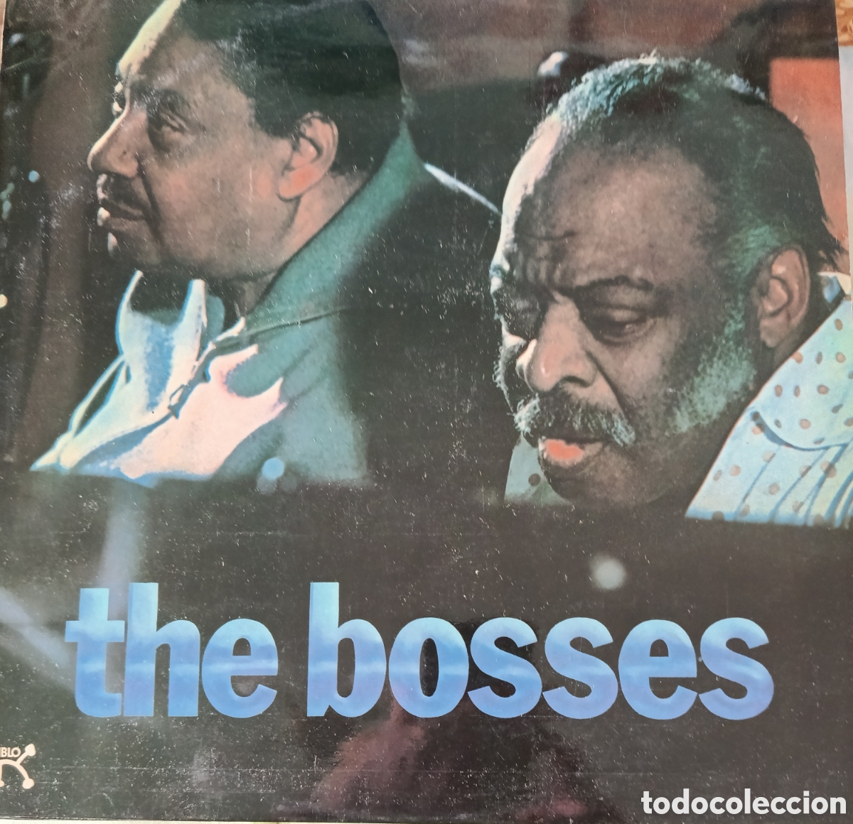 Discos de vinilo: The Bosses Joe Turner / Count Basie Lp sello Pablo editado en Espa&ntilde;a a&ntilde;o 1974