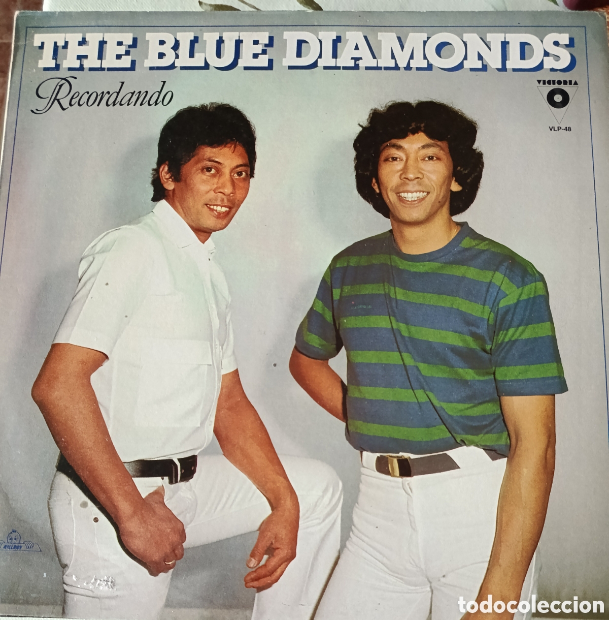 Discos de vinilo: The Blue Diamonds Lp sello Victoria editado en Espa&ntilde;a a&ntilde;o 1983.