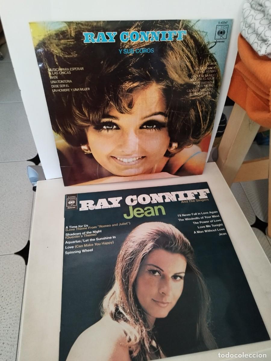 Discos de vinilo: Lote de 2 vinilos de Ray Conniff. Jean, y sus coros. Vinilo lp.