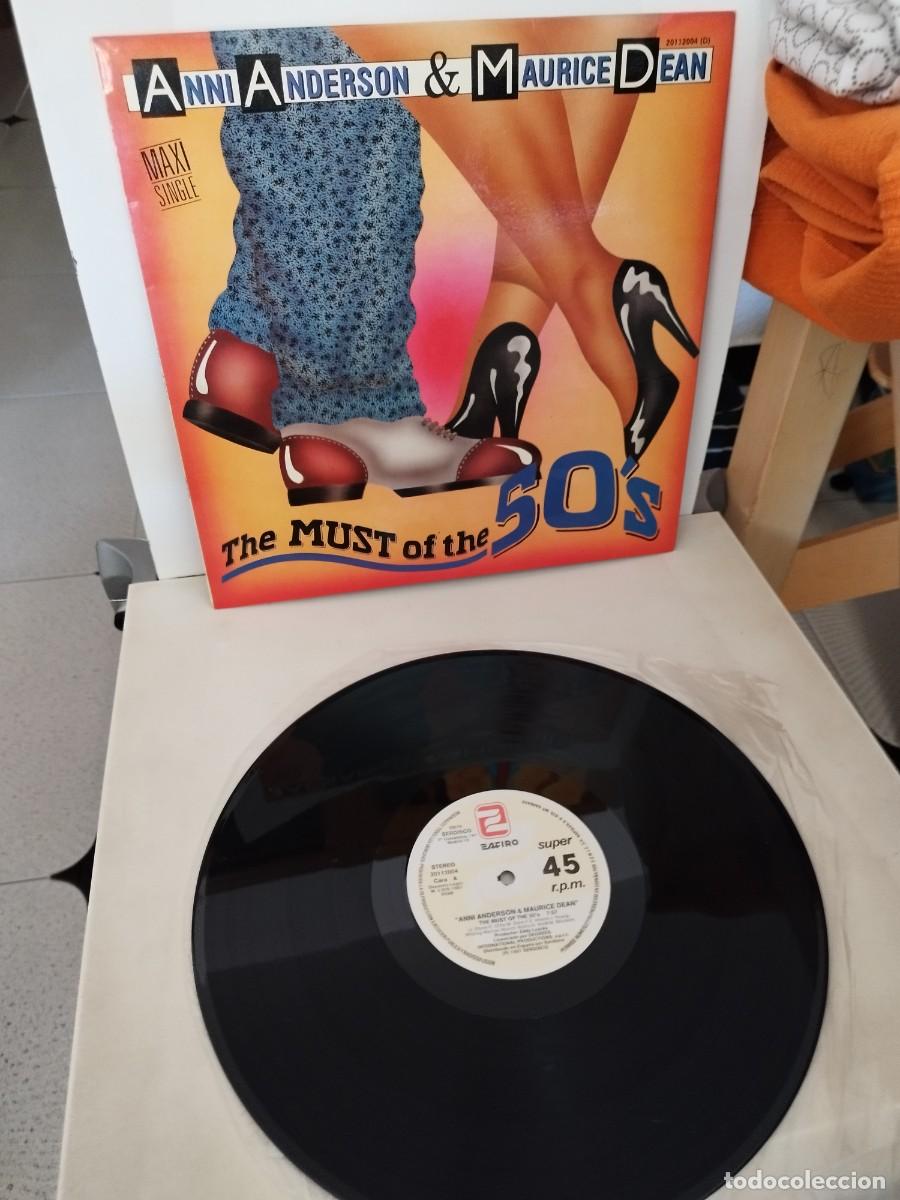 Discos de vinilo: Anni Anderson & Maurice Dean &ndash; The Must Of The 50's. Maxi single.