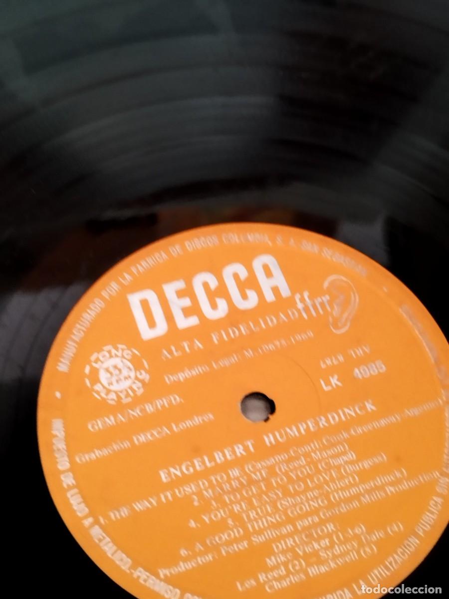 Discos de vinilo: Engelbert Humperdinck, Engelbert. Vinilo lp. - Foto 2