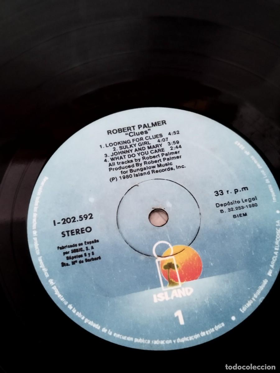 Discos de vinilo: Robert Palmer &ndash; Clues. Vinilo lp. - Foto 2
