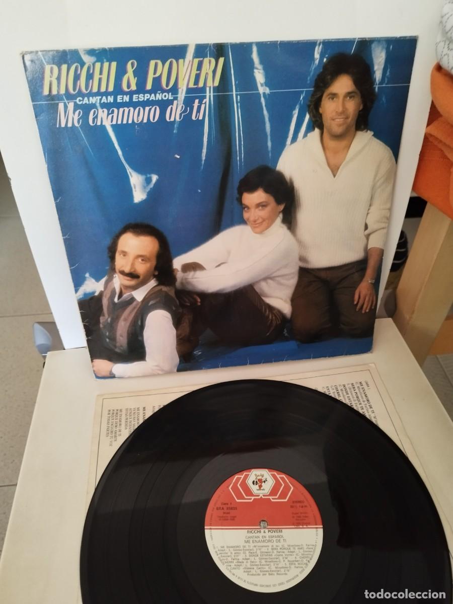 Discos de vinilo: Ricchi & Poveri cantan en espa&ntilde;ol, me enamoro de ti. Vinilo lp.