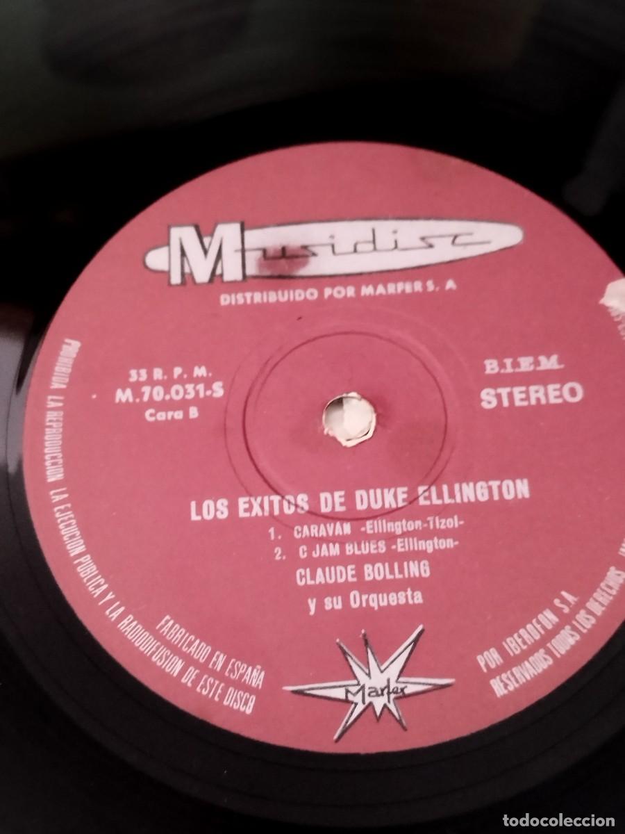 Discos de vinilo: Claude Bolling Y Su Orquesta &ndash; Los Exitos De Duke Ellington. Vinilo lp. - Foto 2