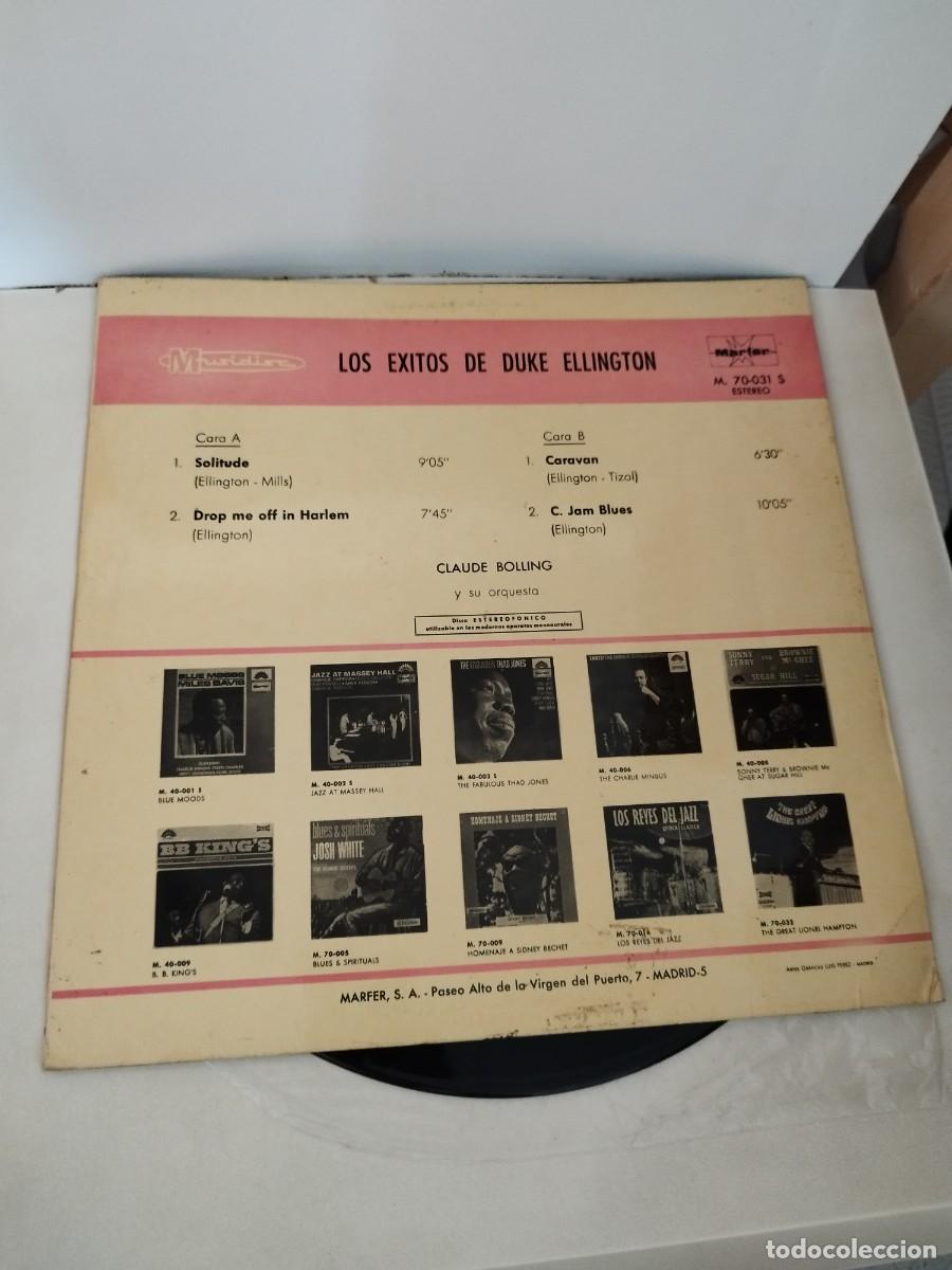 Discos de vinilo: Claude Bolling Y Su Orquesta &ndash; Los Exitos De Duke Ellington. Vinilo lp. - Foto 3