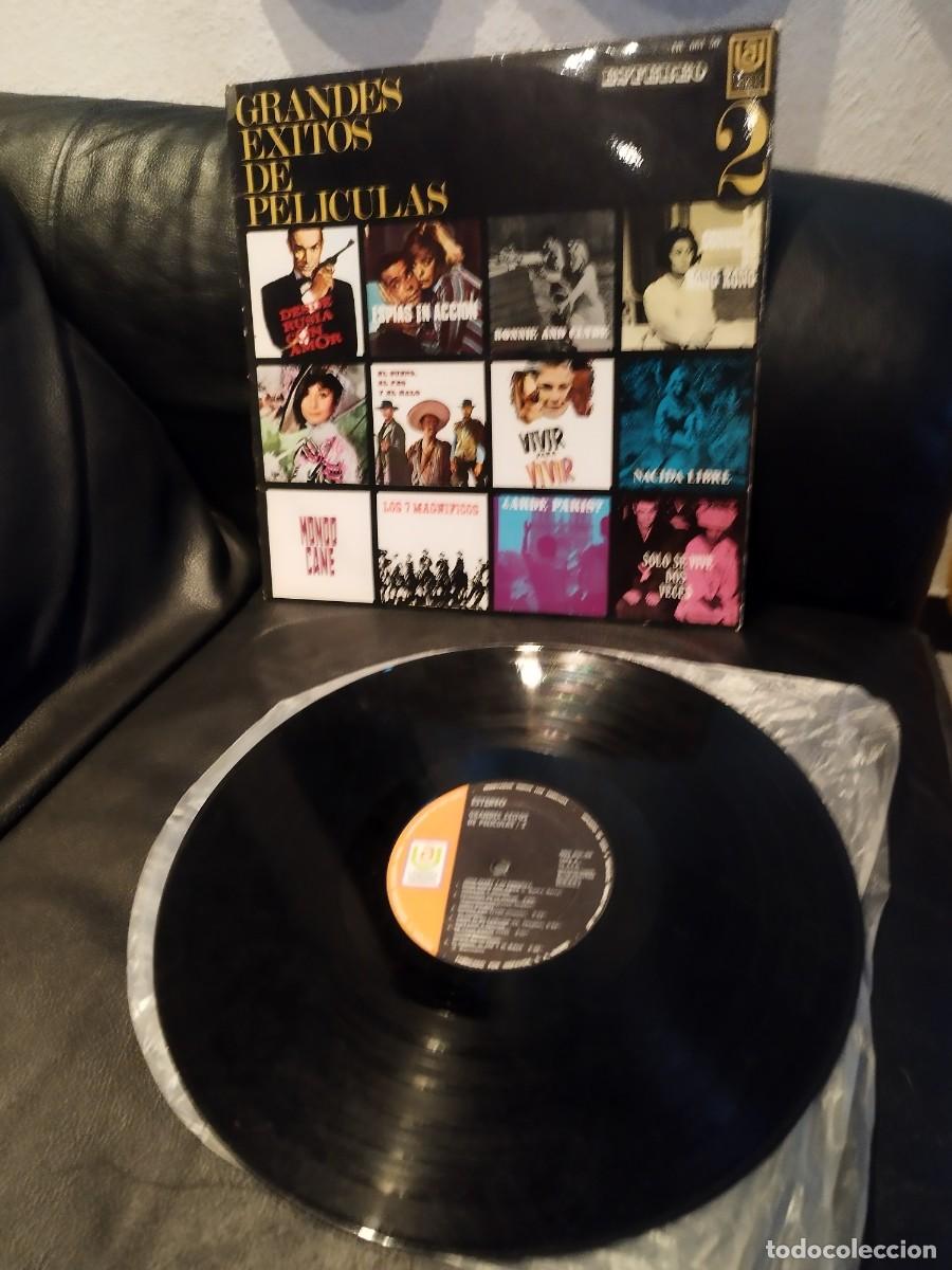 Discos de vinilo: Grandes &Eacute;xitos De Pel&iacute;culas 2. Vinilo lp bandas sonoras de la pel&iacute;culas.