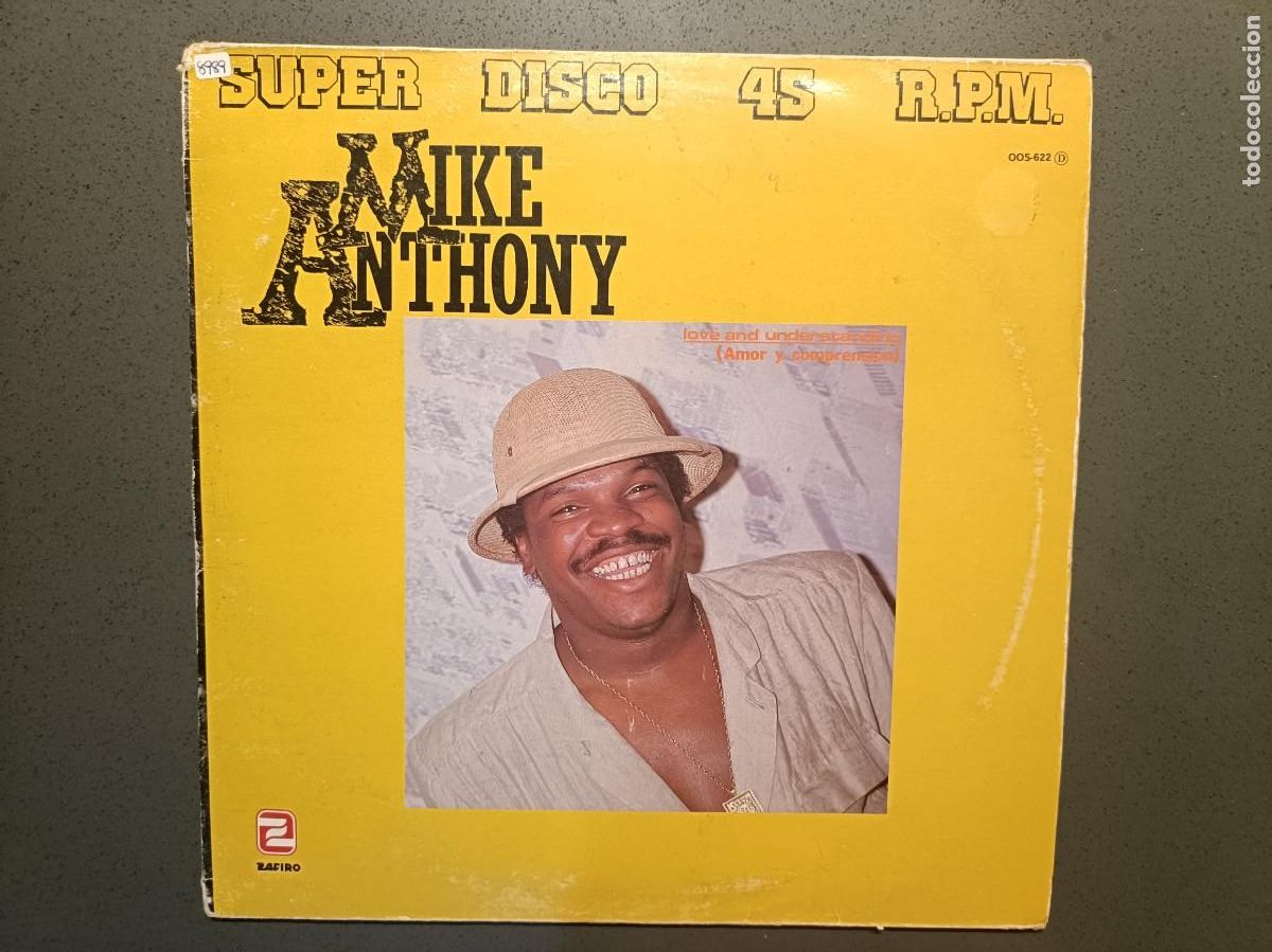 Discos de vinilo: Mike Anthony - Love and understanding - Maxi Single sello Zafiro 1983