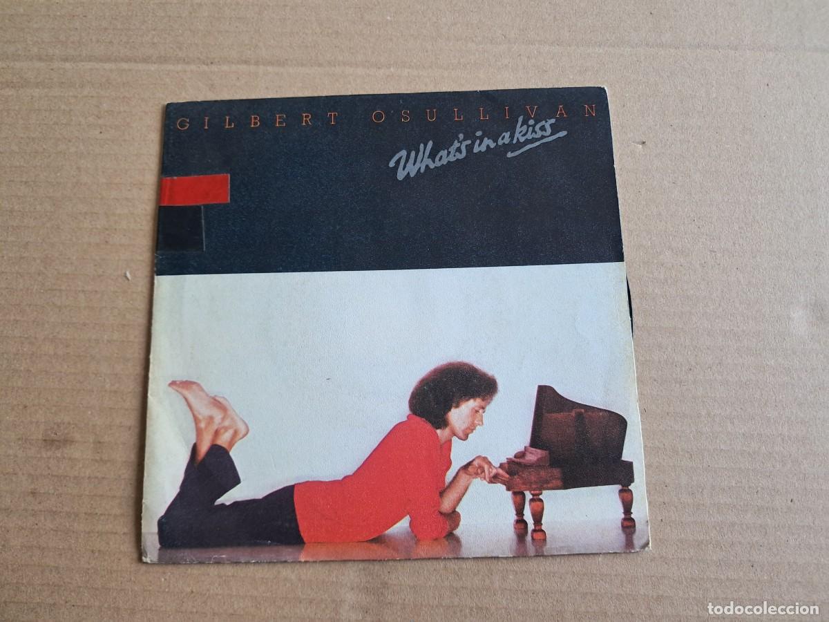 Discos de vinilo: GILBERT O&acute;SULLIVAN - WHAT&acute;S IS A KISS SINGLE PROMOCIONAL 1980 EDICION ESPA&Ntilde;OLA