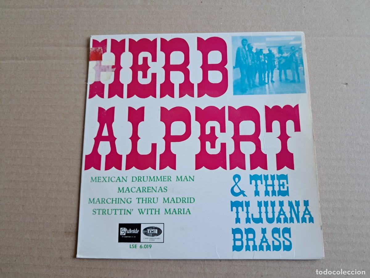 Discos de vinilo: HERB ALPRET & TIJUANA BRASS - MEXICAN DRUMMER MAN EP 4 TEMAS 1964 EDICION ESPA&Ntilde;OLA