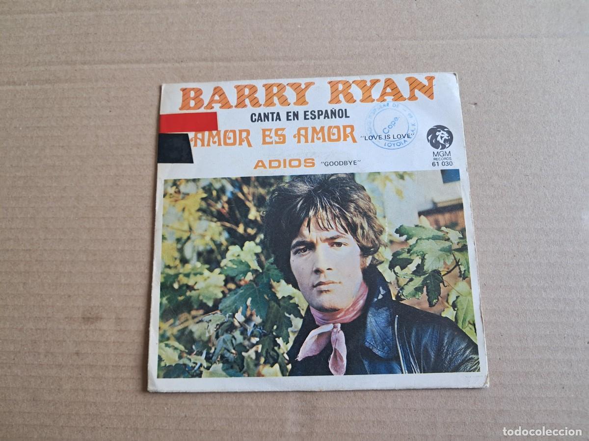 Discos de vinilo: BARRY RYAN - AMOR ES AMOR SINGLE EDICION ESPA&Ntilde;OLA