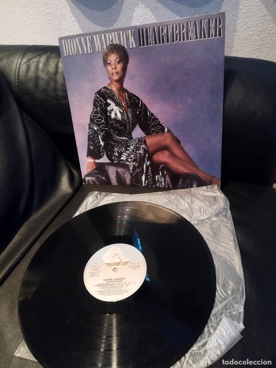 Discos de vinilo: Dionne Warwick &ndash; Heartbreaker. Vinilo lp.