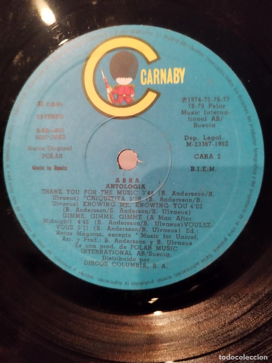 Discos de vinilo: ABBA, ABBANTOLOGIABBA. Vinilo lp. - Foto 3