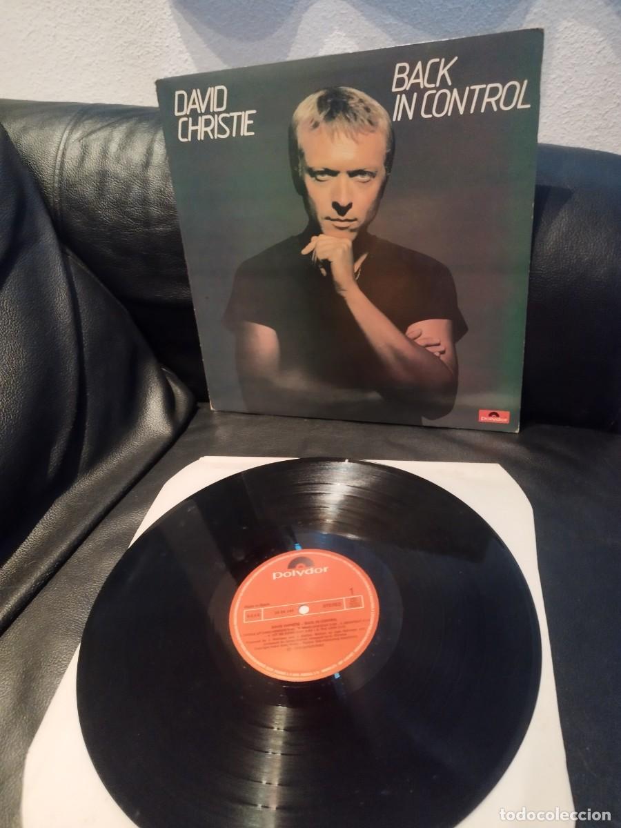 Discos de vinilo: David Christie &ndash; Back In Control. Vinilo lp.