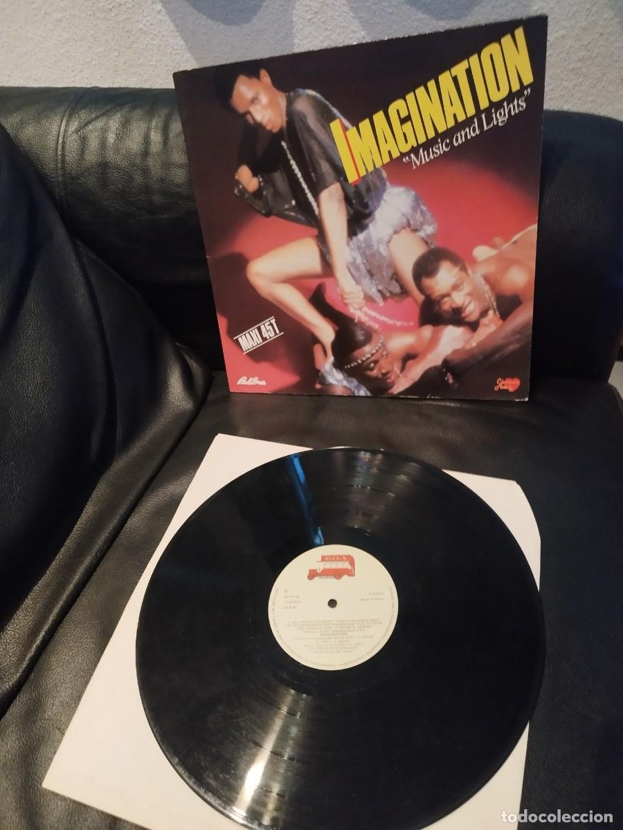 Discos de vinilo: Imagination titulado &rdquo;Music and Lights&rdquo;. Vinilo 12&rdquo; single.