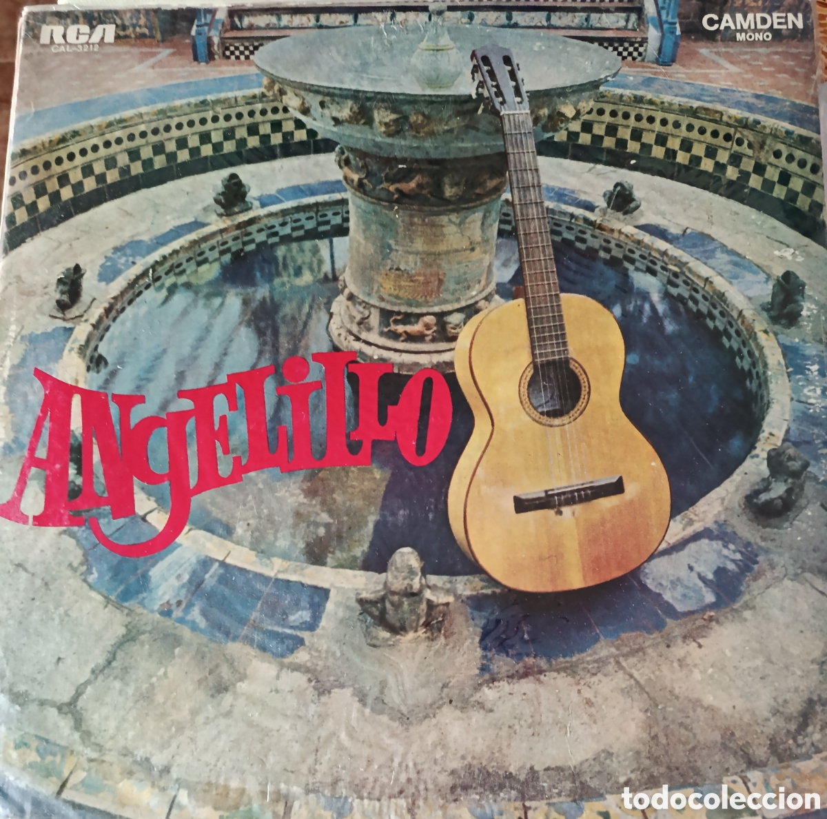 Discos de vinilo: Angelillo Lp sello RCA Candem editada en Argentina.