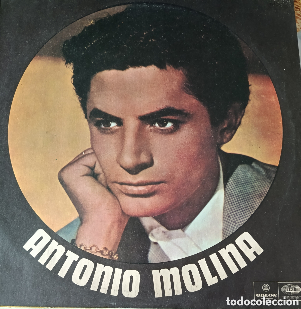 Discos de vinilo: Antonio Molina Lp sello Emi-Odeon editado en Argentina a&ntilde;o 1987.