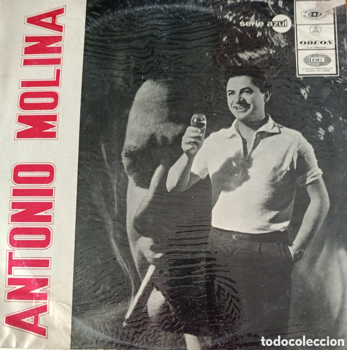 Discos de vinilo: Antonio Molina Lp sello Emi-Odeon editado en Argentina...