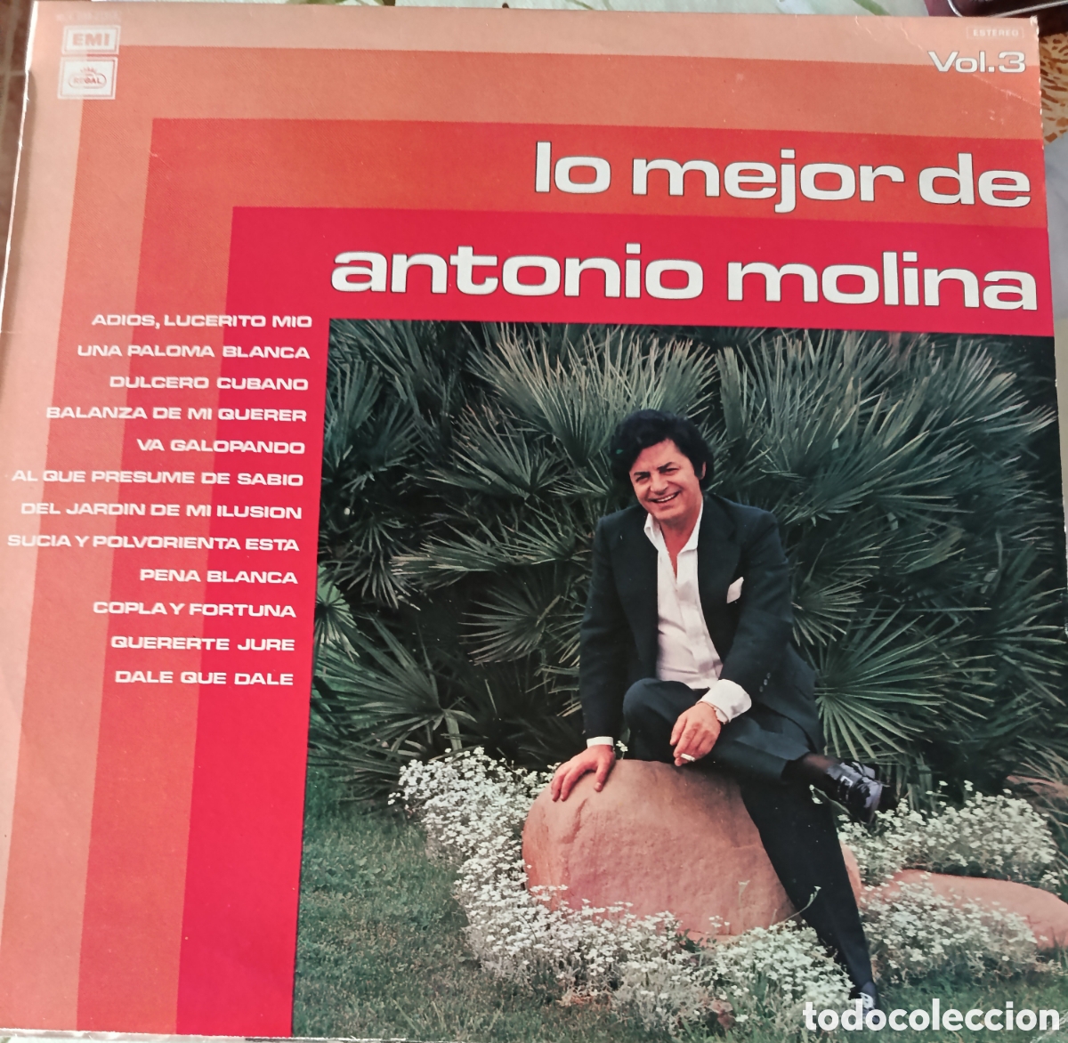 Discos de vinilo: Antonio Molina Vol.3 Lp sello Emi-Regal editado en Espa&ntilde;a a&ntilde;o 1977.