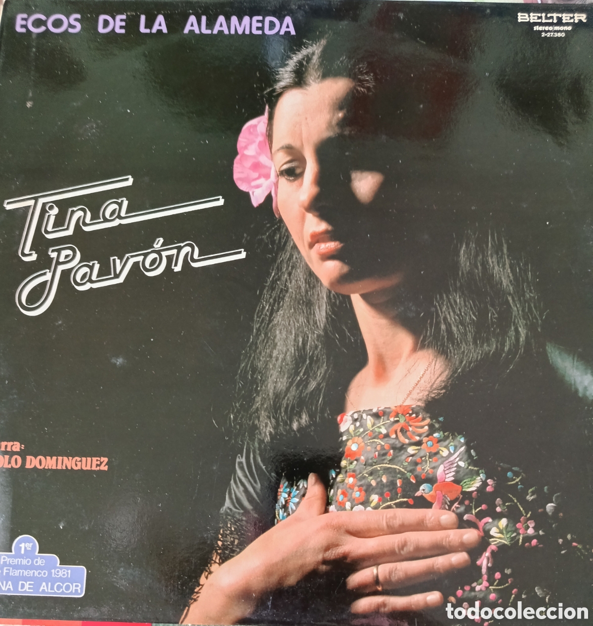 Discos de vinilo: Tina Pav&oacute;n Lp sello Belter editado en Espa&ntilde;a a&ntilde;o 1982.