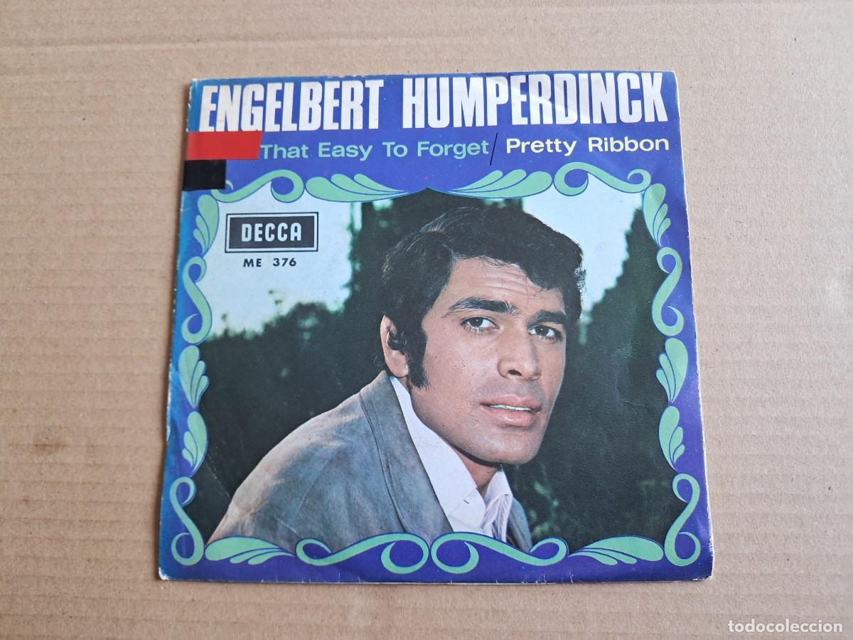 Discos de vinilo: ENGELBERT HUMPERDINCK - AM I THAT EASY TO FORGET SINGLE 1967 EDICION ESPA&Ntilde;OLA