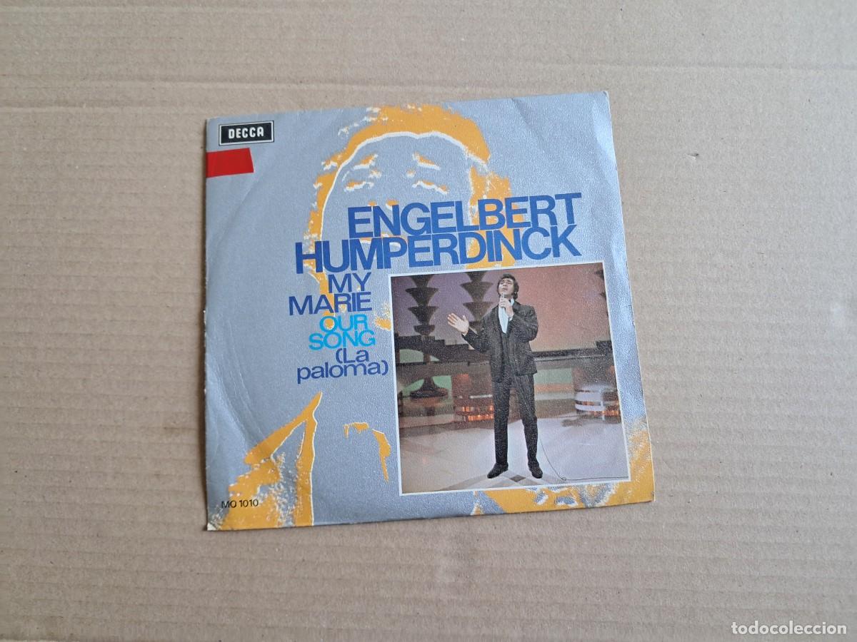Discos de vinilo: ENGELBERT HUMPERDINCK - MY MARIE SINGLE 1970 EDICION ESPA&Ntilde;OLA