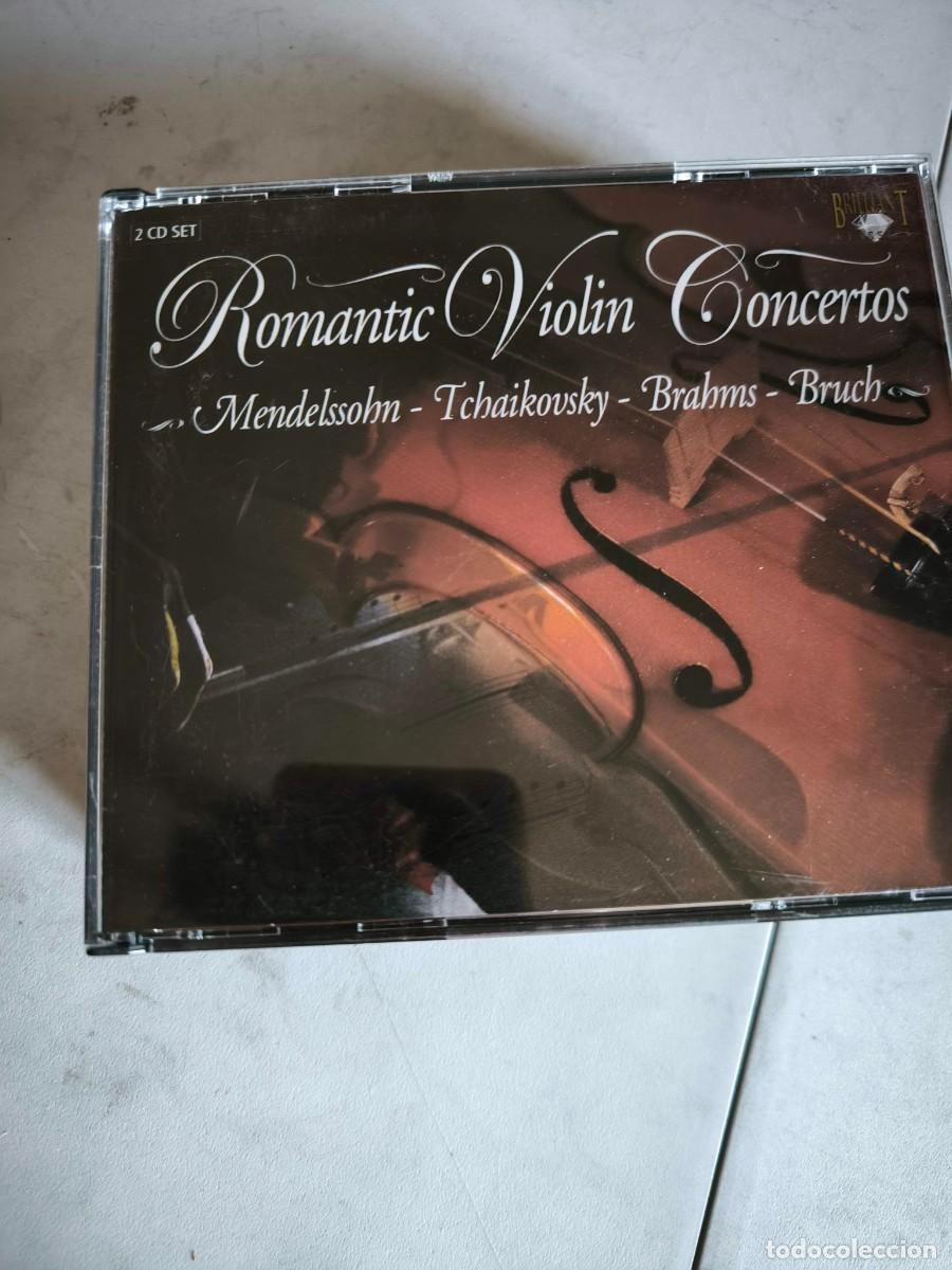 Discos de vinilo: ROMANTIC VIOLIN CONCERTOS 2CDS