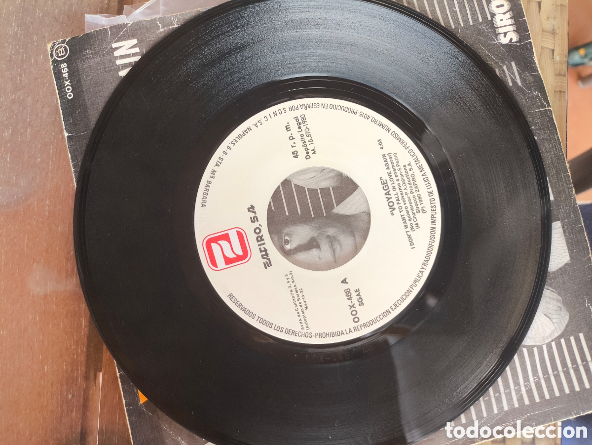 Discos de vinilo: Single de voyage.lote.V.n.42 - Foto 3