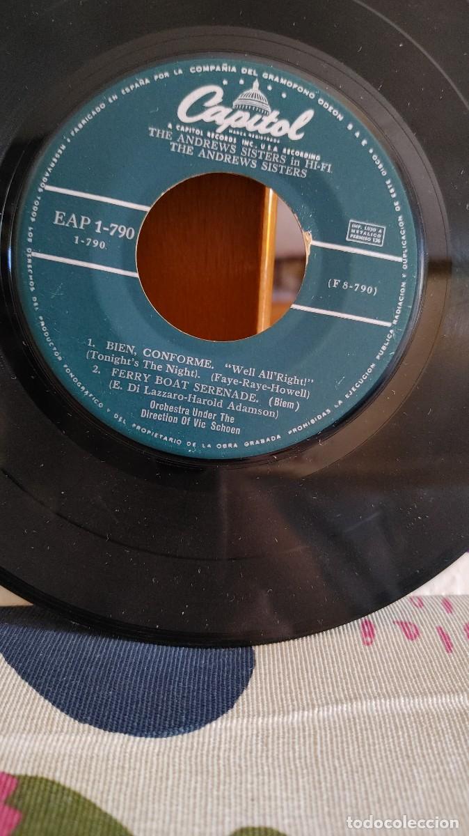 Discos de vinilo: THE ANDREWS SISTERS-EP ERES LA MAS GUAPA +3