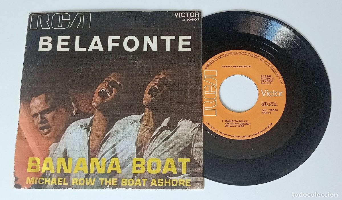 Discos de vinilo: SINGLE HARRY BELAFONTE - BANANA BOAT