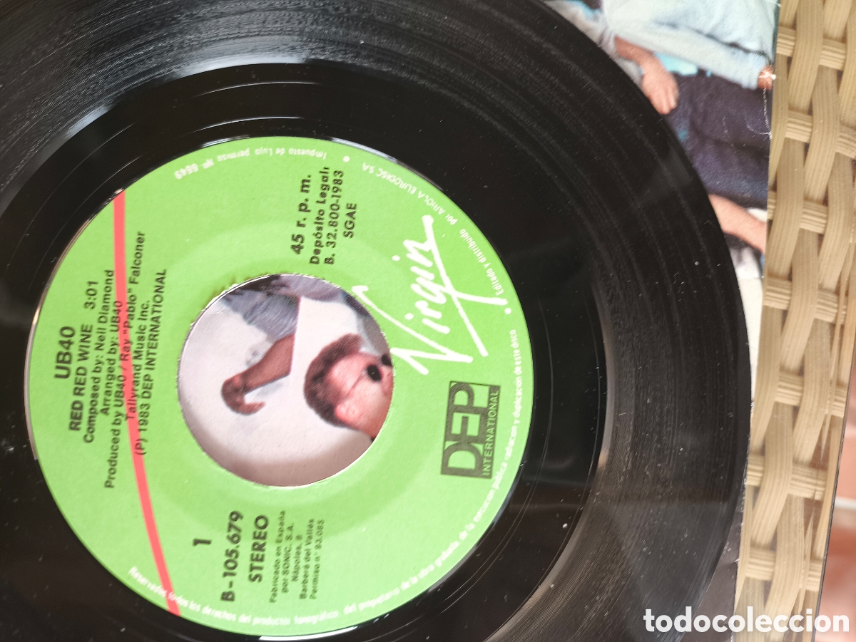 Discos de vinilo: Single de UB40.lote.V.n.194 - Foto 3