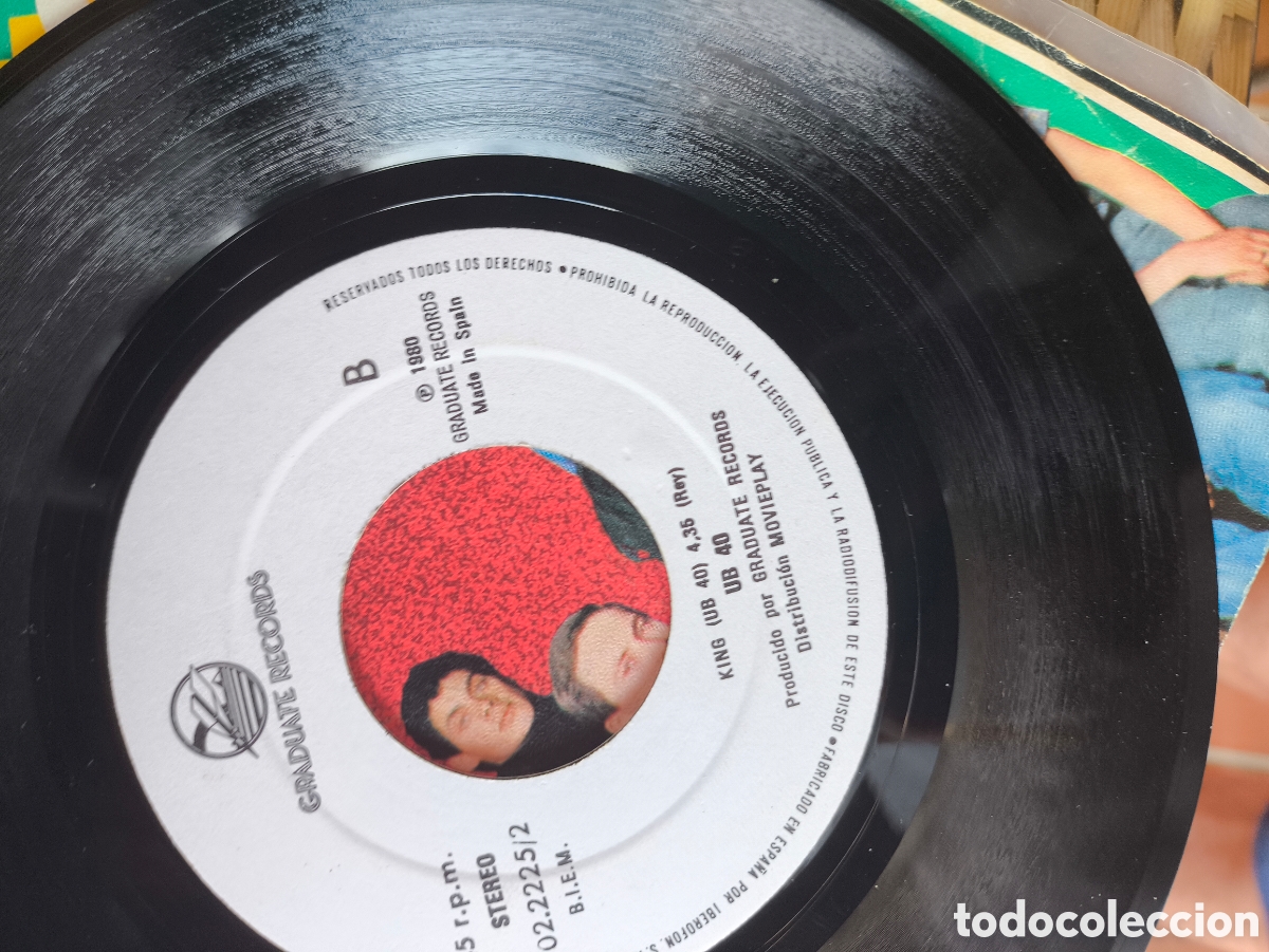 Discos de vinilo: Single de UB40.lote.U.n.195 - Foto 4