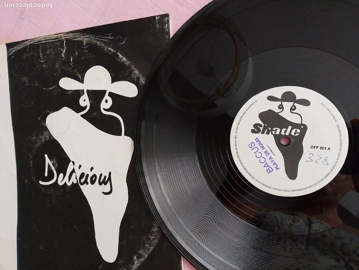 Discos de vinilo: S.A.D.O. &ndash; Delicious, 1990, techno - Foto 2